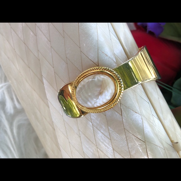 🌺GORGEOUS Mother of pearl clutch//shoulder bag 🌺 - Picture 8 of 12